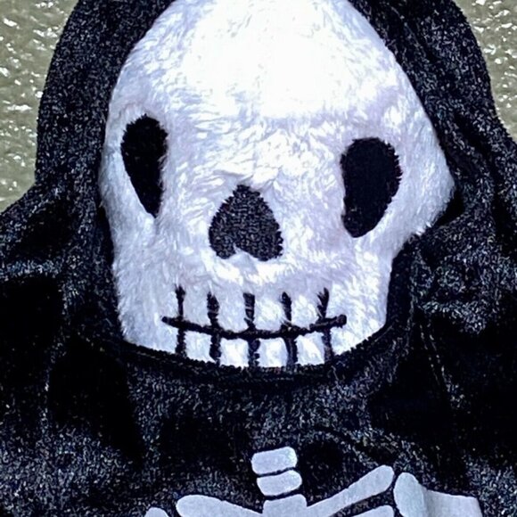 Ty Beanie Babies Creepers Skeleton Retired w/Tag Errors RARE 9th Gen Hang Tag - Picture 3 of 9
